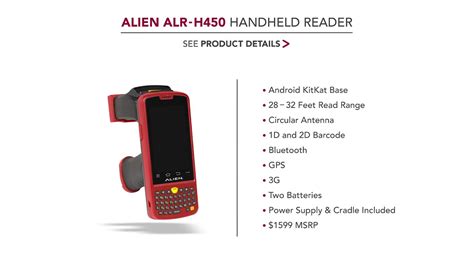 alien alr h450 rfid reader|ALIEN ALR.